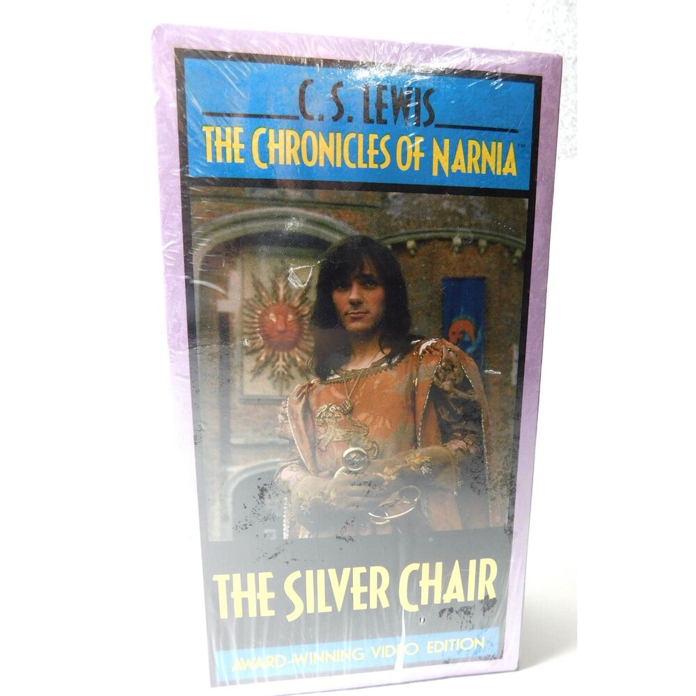 The Silver Chair Chronicles of Narnia VHS Sealed Video Movie Set